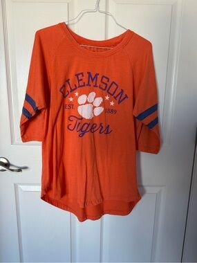 XXL Clemson Tigers 3/4 Sleeve Tshirt
